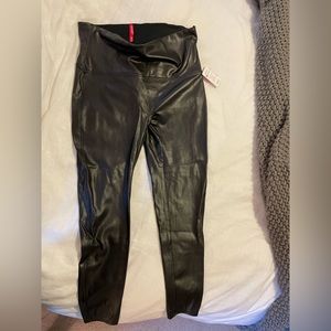 Spanx Faux Leather Leggings